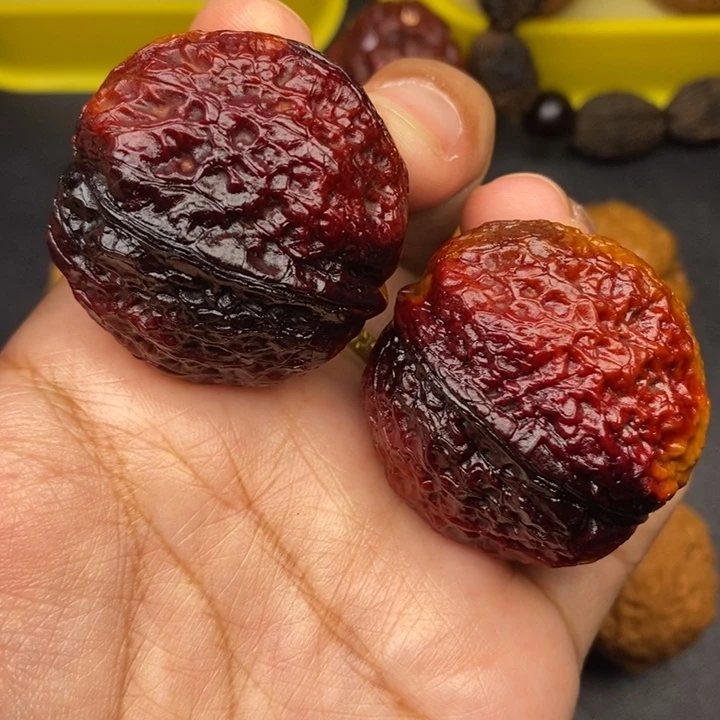 把件文玩核桃39尺铁蛤蟆