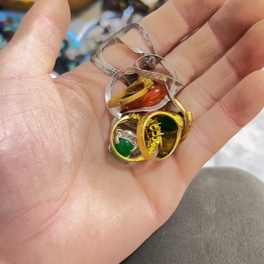 古***彩杂色豆（科檀/科特迪瓦檀木）