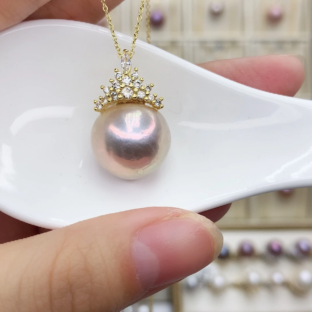 淡水珍珠颈饰合金