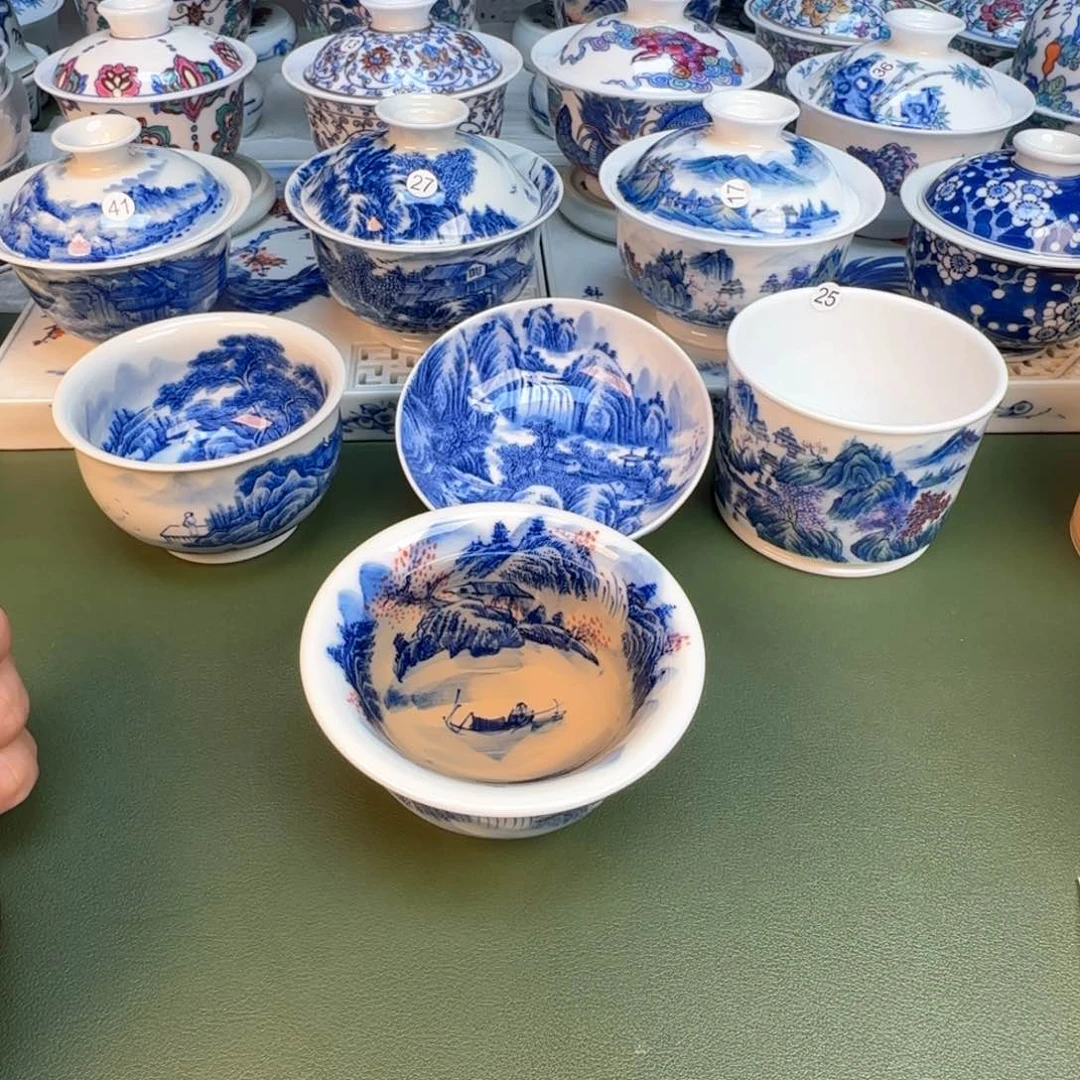 纯手工纯手绘茶具50