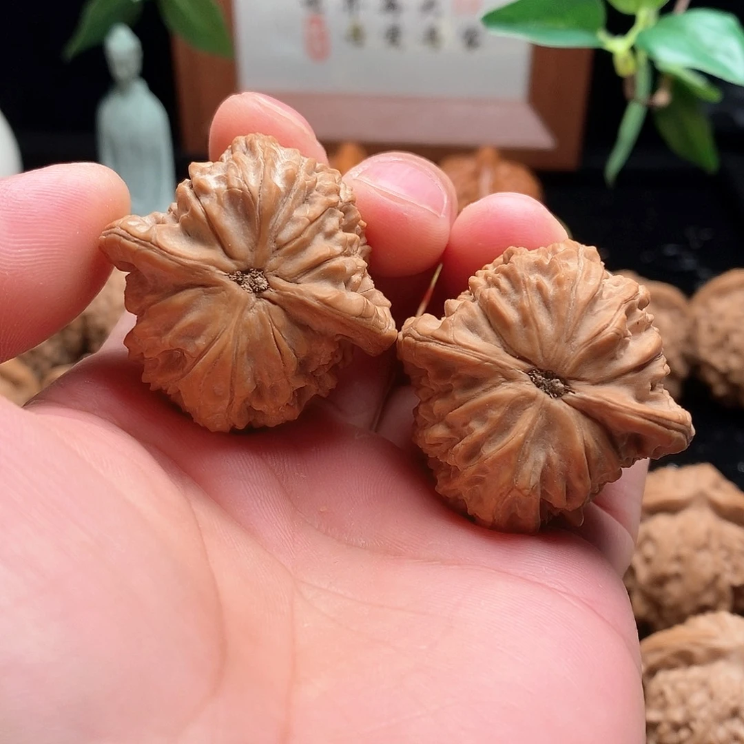 文玩核桃吊坠源*马老四矮桩40