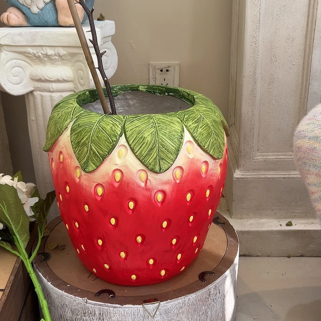 花园摆件红红火火