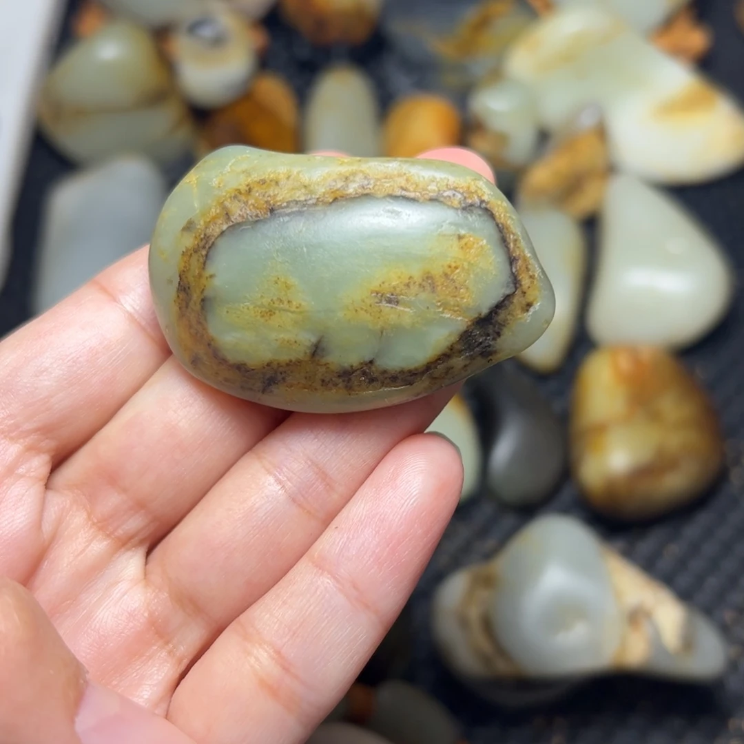 和田玉未镶嵌挂件13