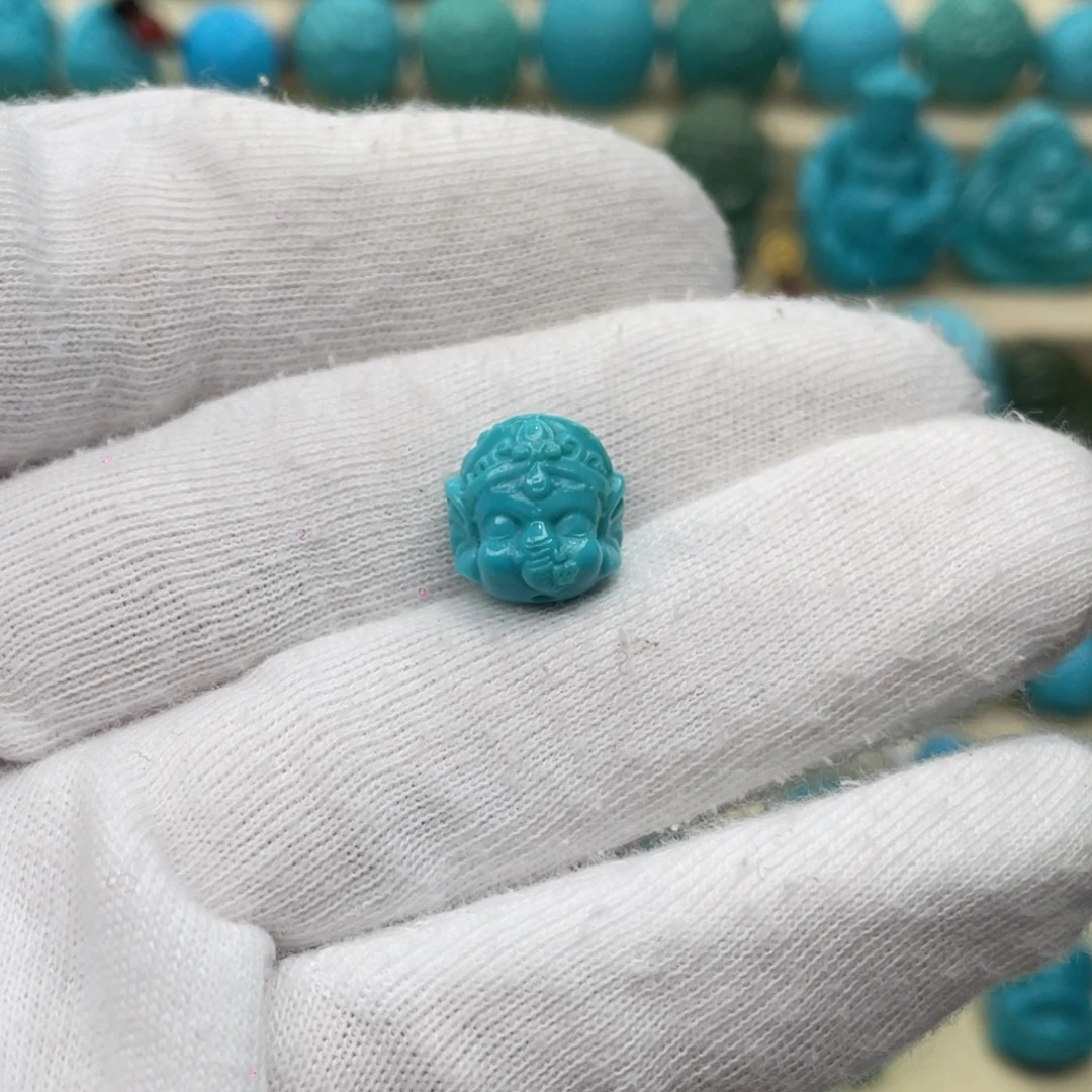 绿松石未镶嵌颈饰卡11-8