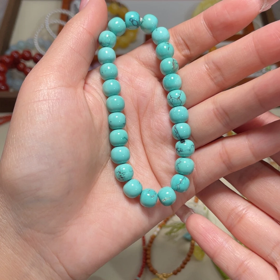 绿松石手串未镶嵌