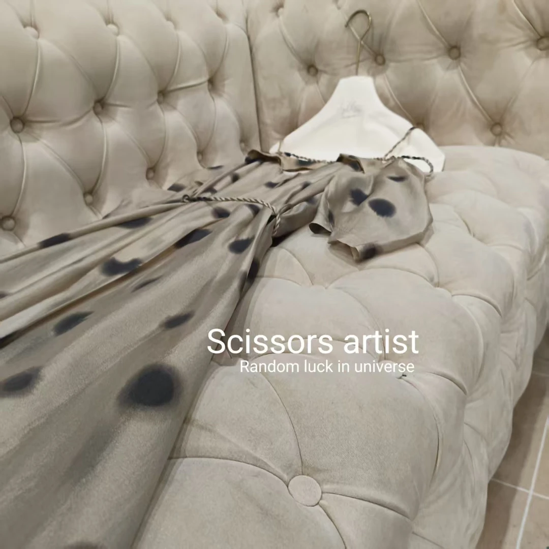 【Scissors artist】高端设计师走秀女装连衣裙3630