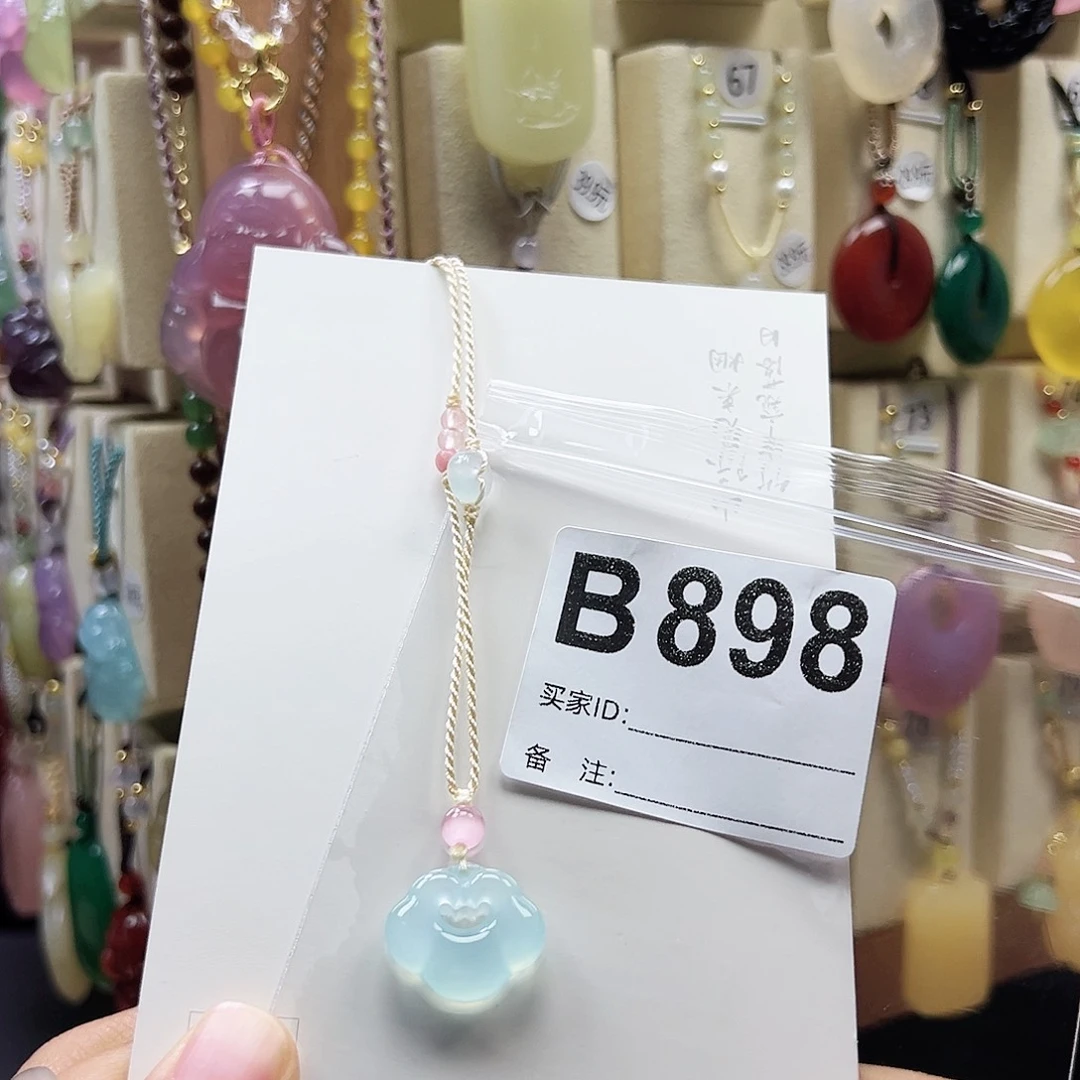 玛瑙/玉髓颈饰合金@**喜