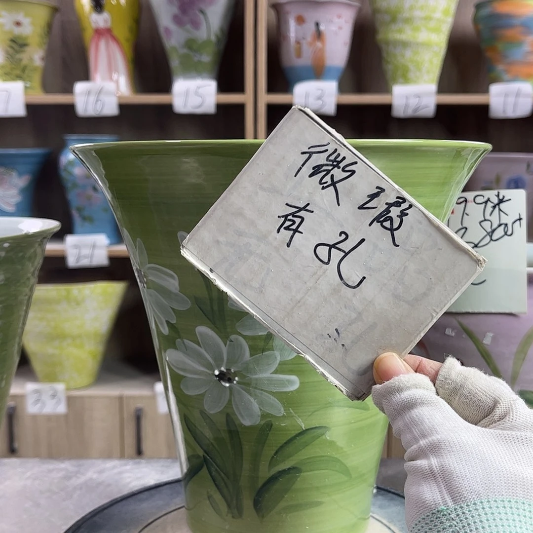 景德镇陶瓷花盆花盆