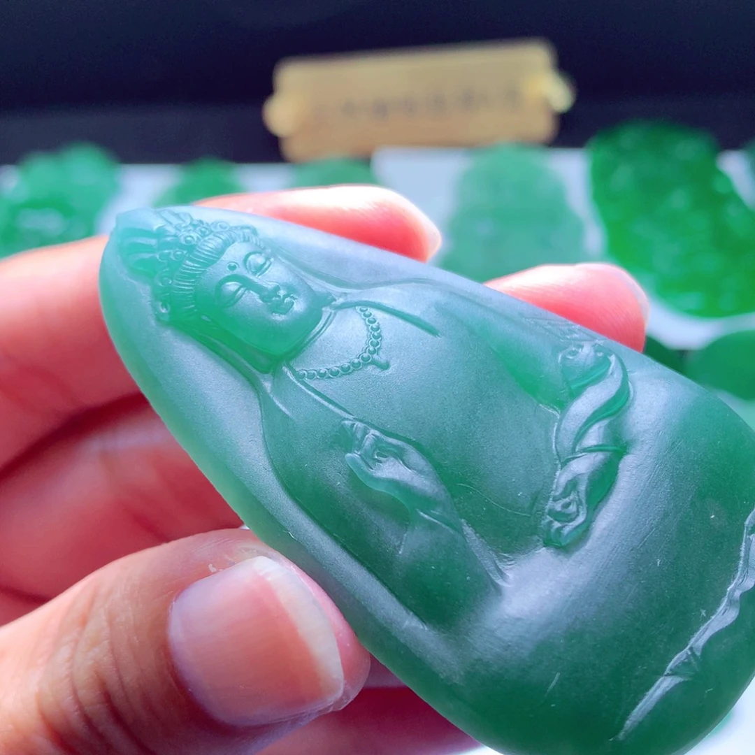 润***争未镶嵌定制翡翠天然