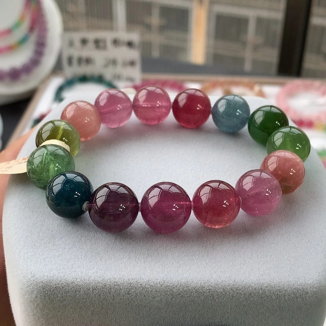 定制碧玺未镶嵌素圈猫眼大单圈