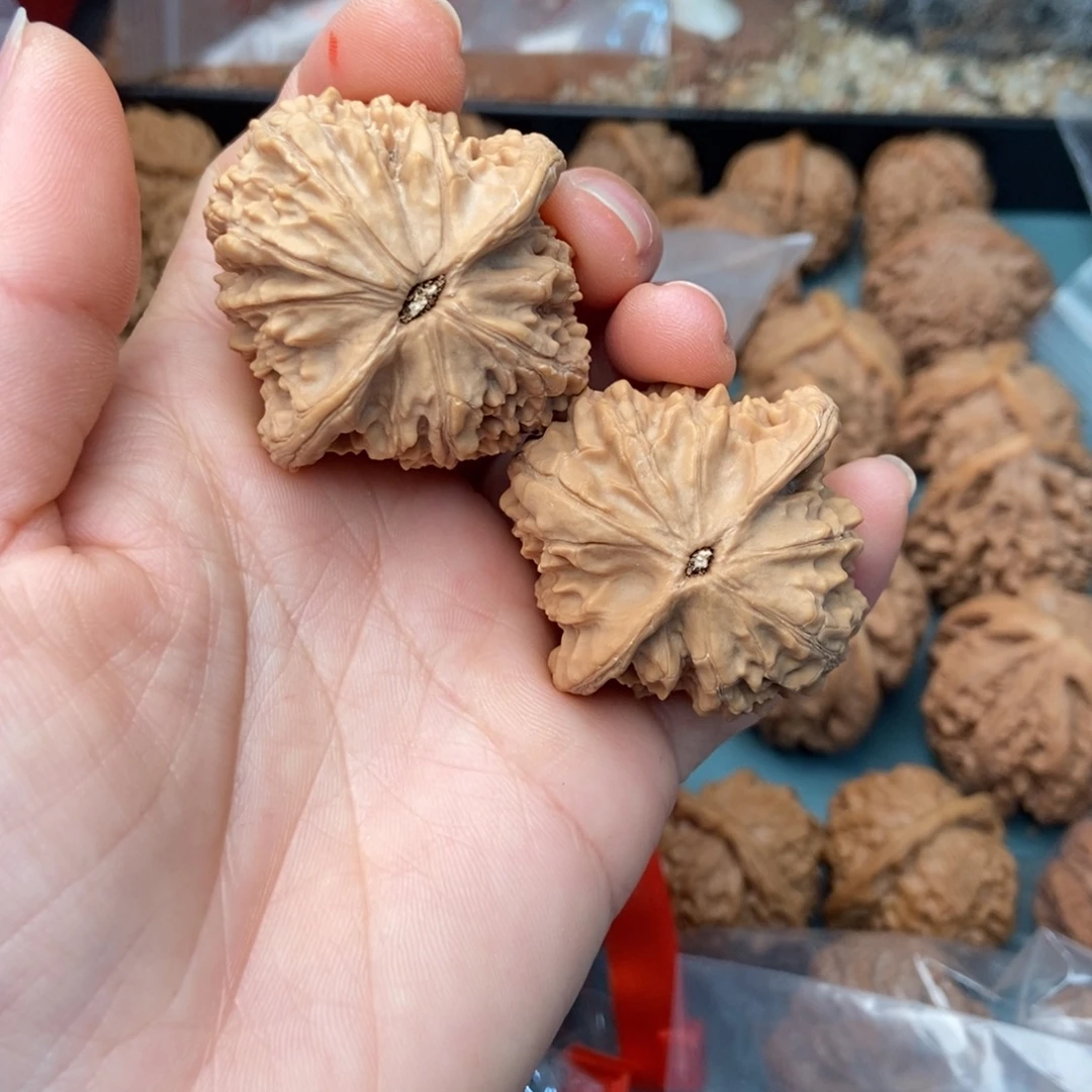 有***鱼把件文玩核桃罗家沟23