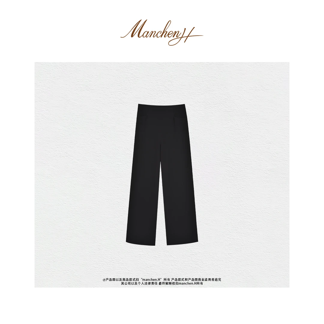 曼辰manchenh"暗夜神裤"Y树林原厂准一线工艺进口三醋酸抗皱神裤