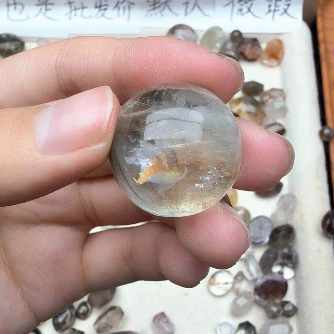 (***)珠宝半成品水晶未镶嵌