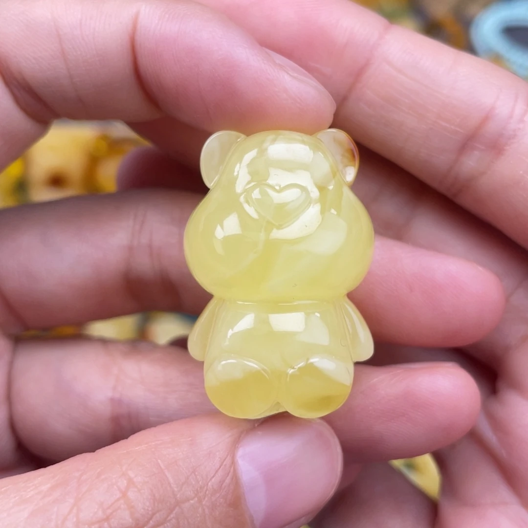 裸石琥珀未镶嵌蜜蜡
