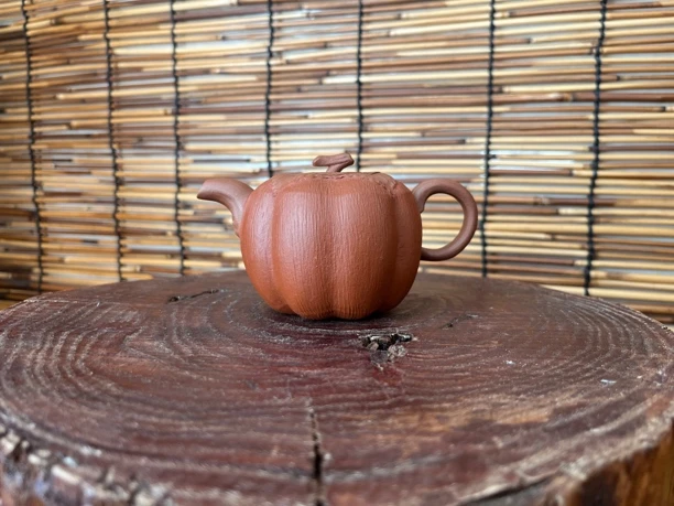 紫砂壶宜兴原矿半手工柿柿如意