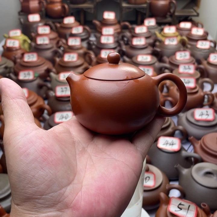 茶壶紫砂宜兴紫砂半手工