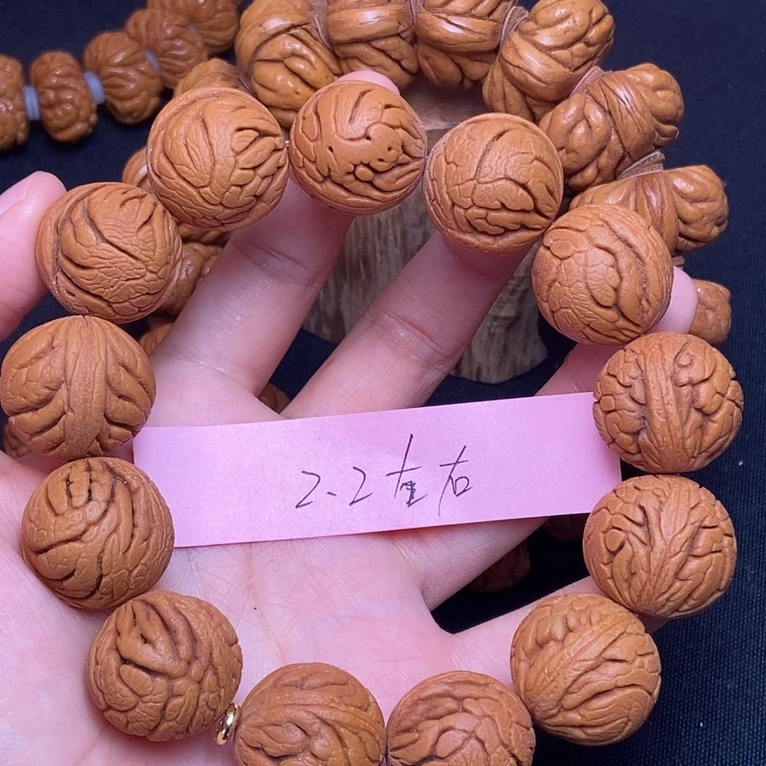 桃核手串秦岭龙纹桃核1