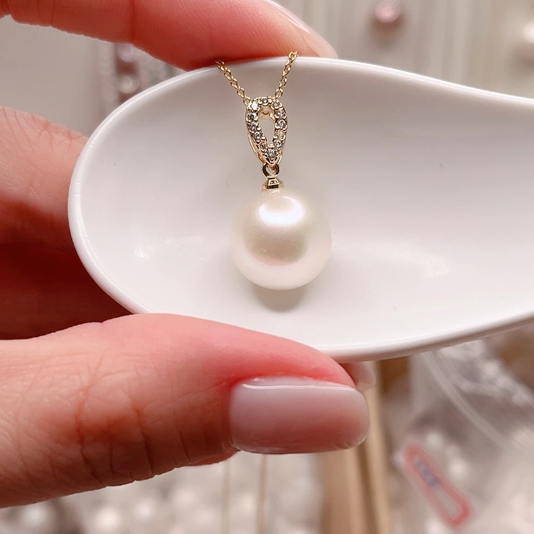淡水珍珠合金吊坠(赠链)
