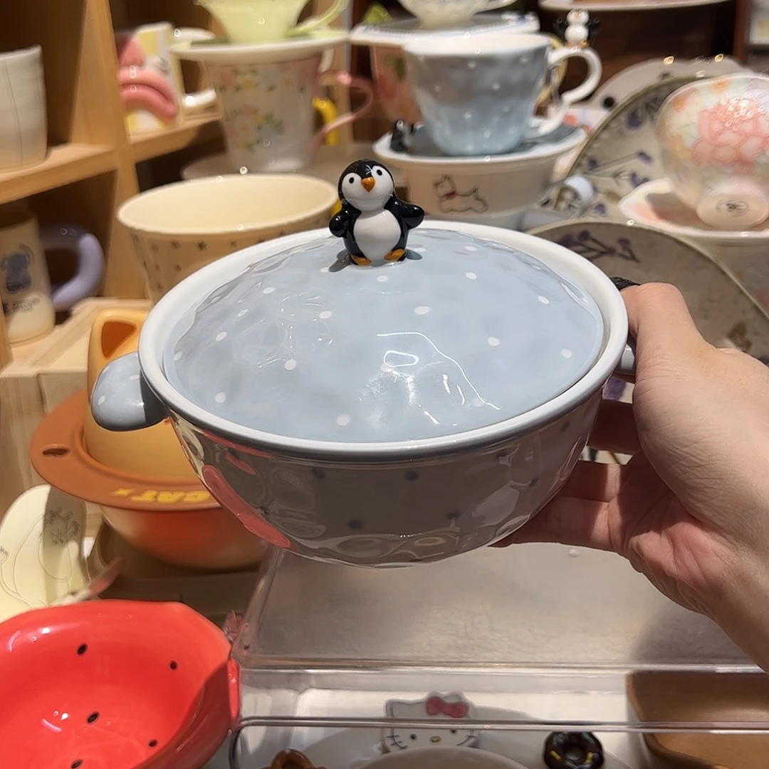 小企鹅泡面碗500ml