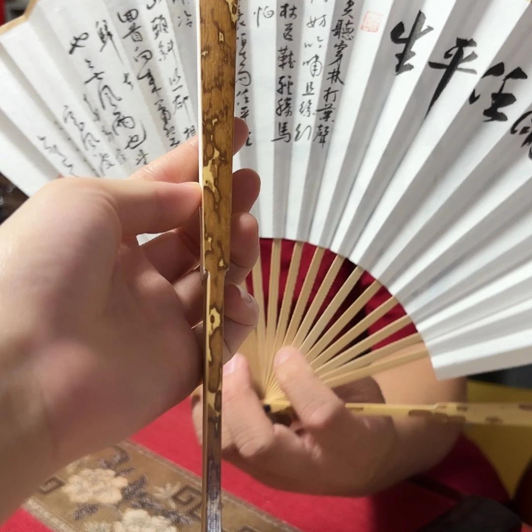 W***W书法手写手绘作品8寸梅妃
