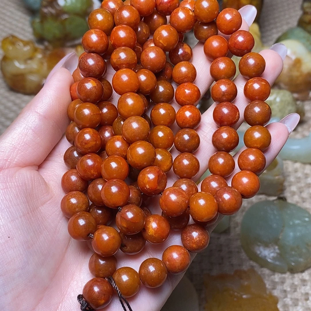 未镶嵌蛇纹石玉颈饰