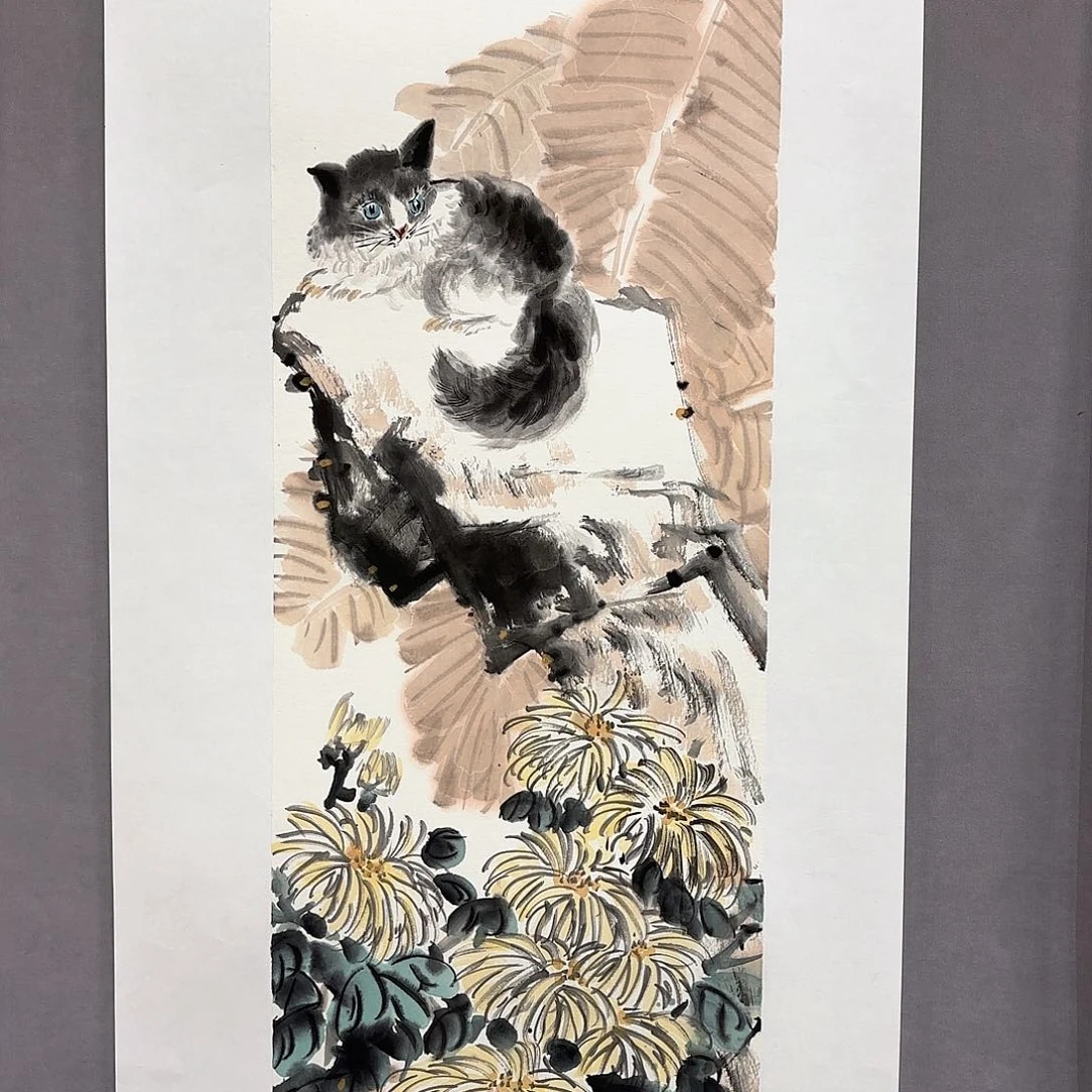 国画国画纯手绘作品请放心去藏