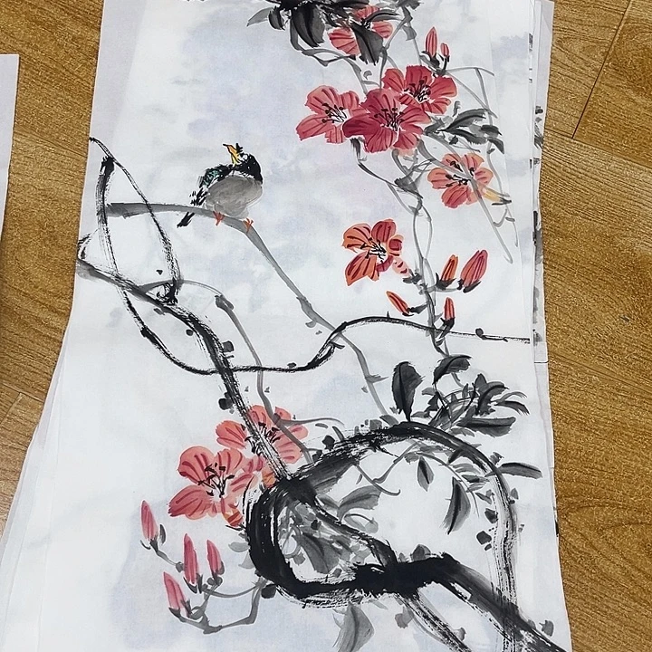 姜奇老师花鸟作品69×34