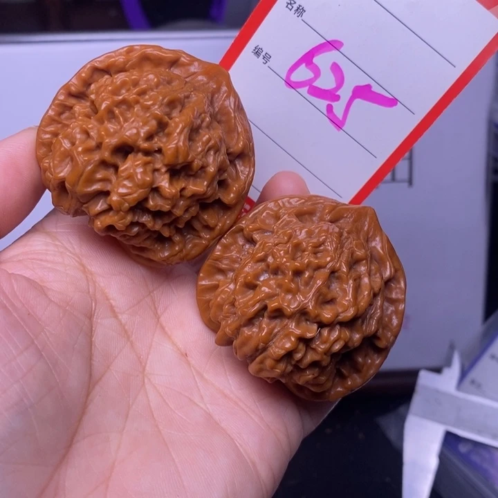把件文玩核桃625，46官帽