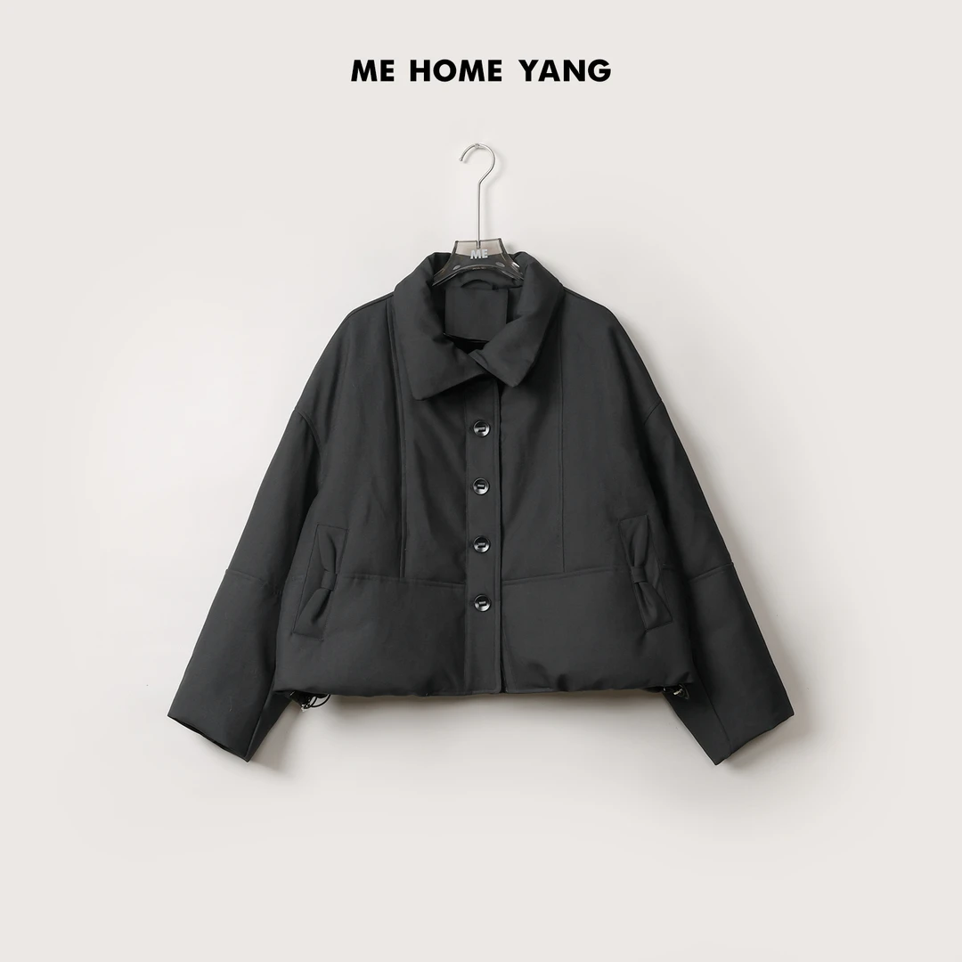 ME【中空纱蝴蝶结鹅包】云朵绵柔感白鹅绒御寒保暖羽绒服MEQA5210