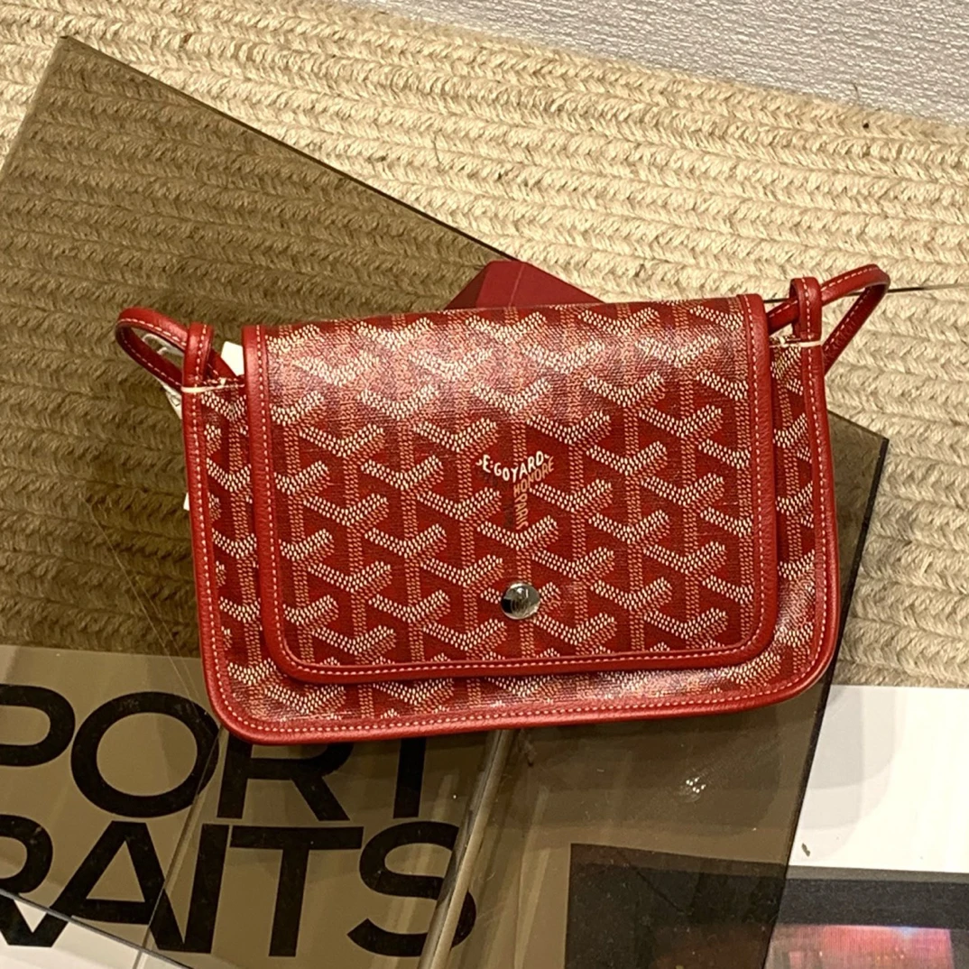 99新 Goyard 红色信封包单肩斜挎包
