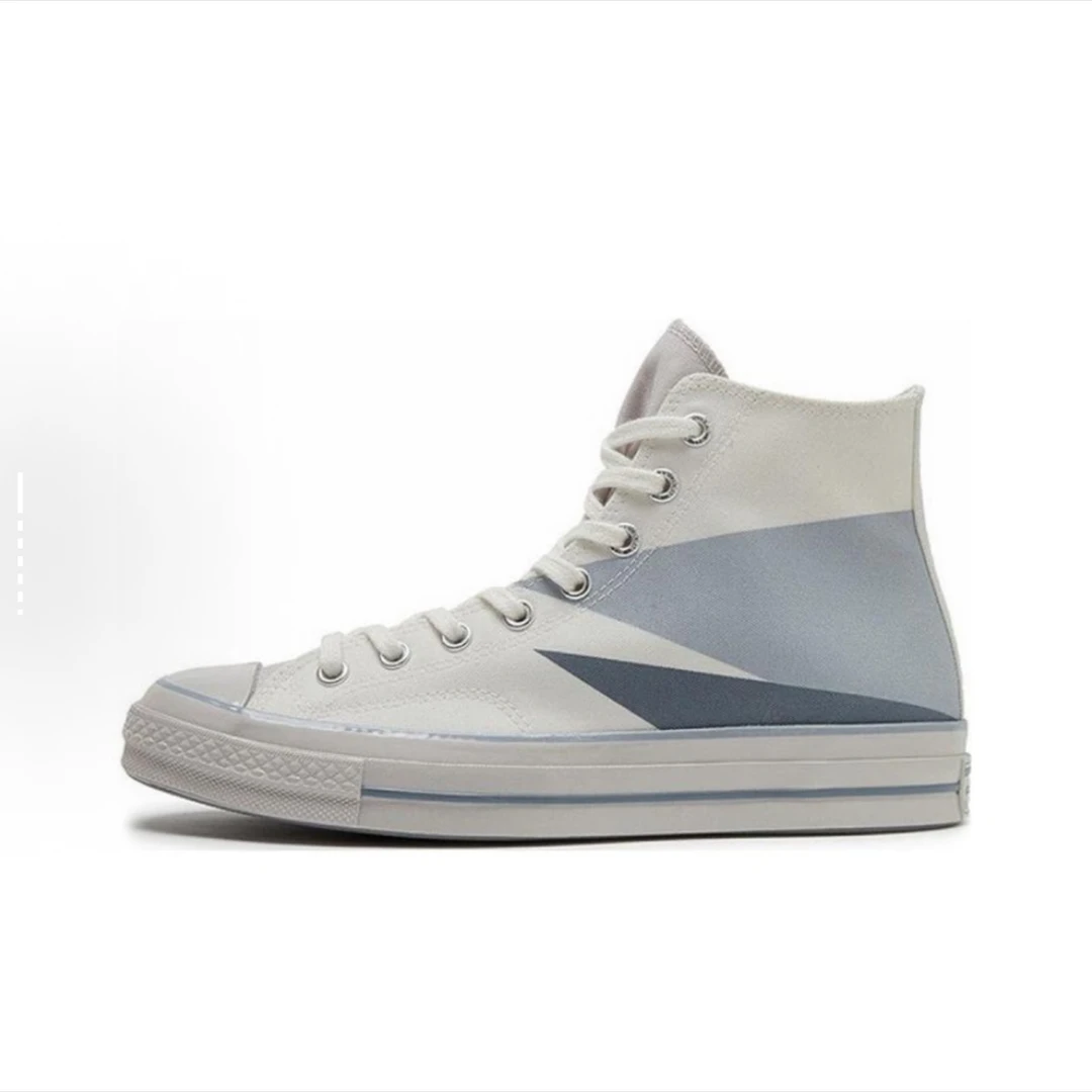 Converse Chuck 70 舒适百搭防滑耐磨高帮帆布鞋米白A07077C