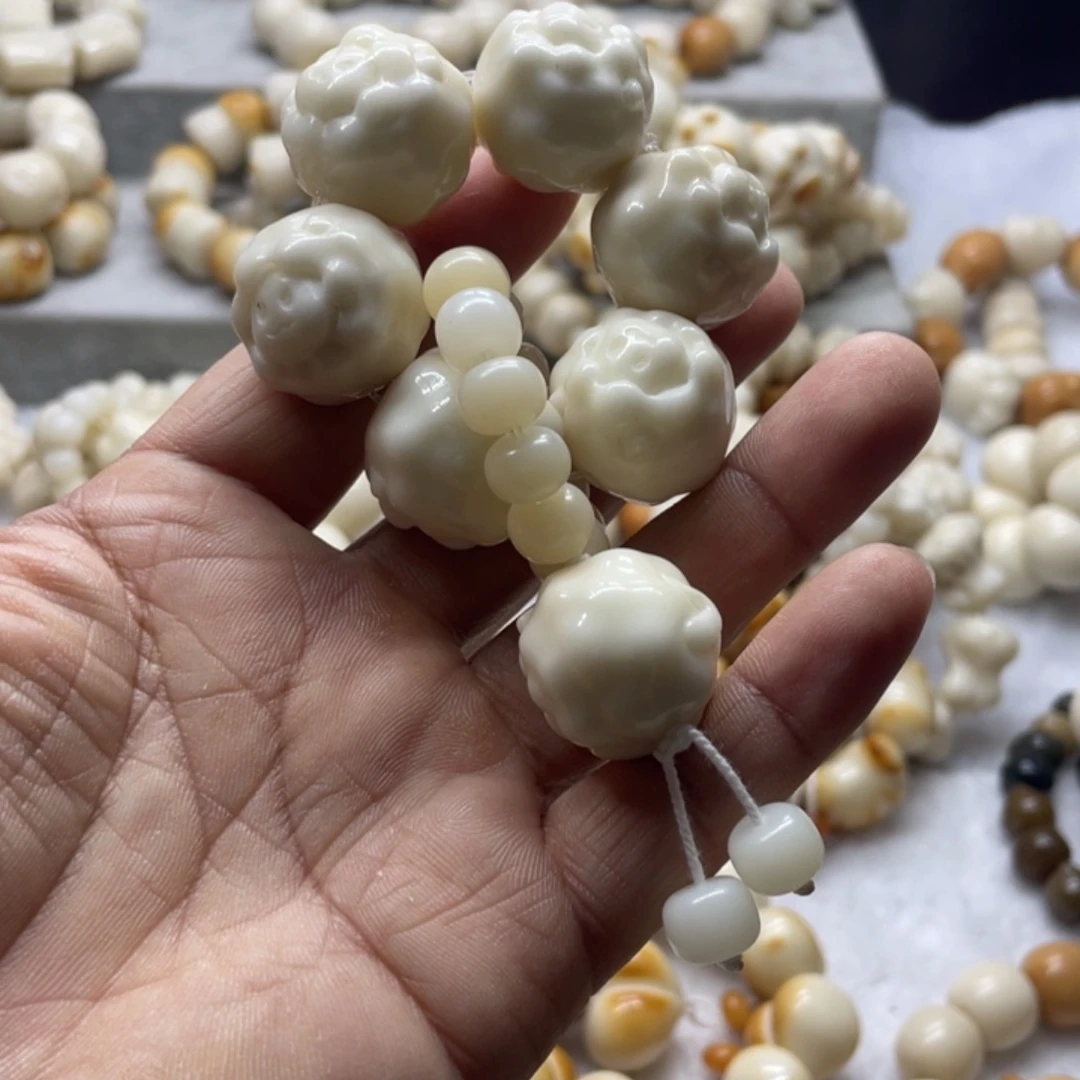 菩提根/象牙果吊坠全品象牙果羊头手捻卡23