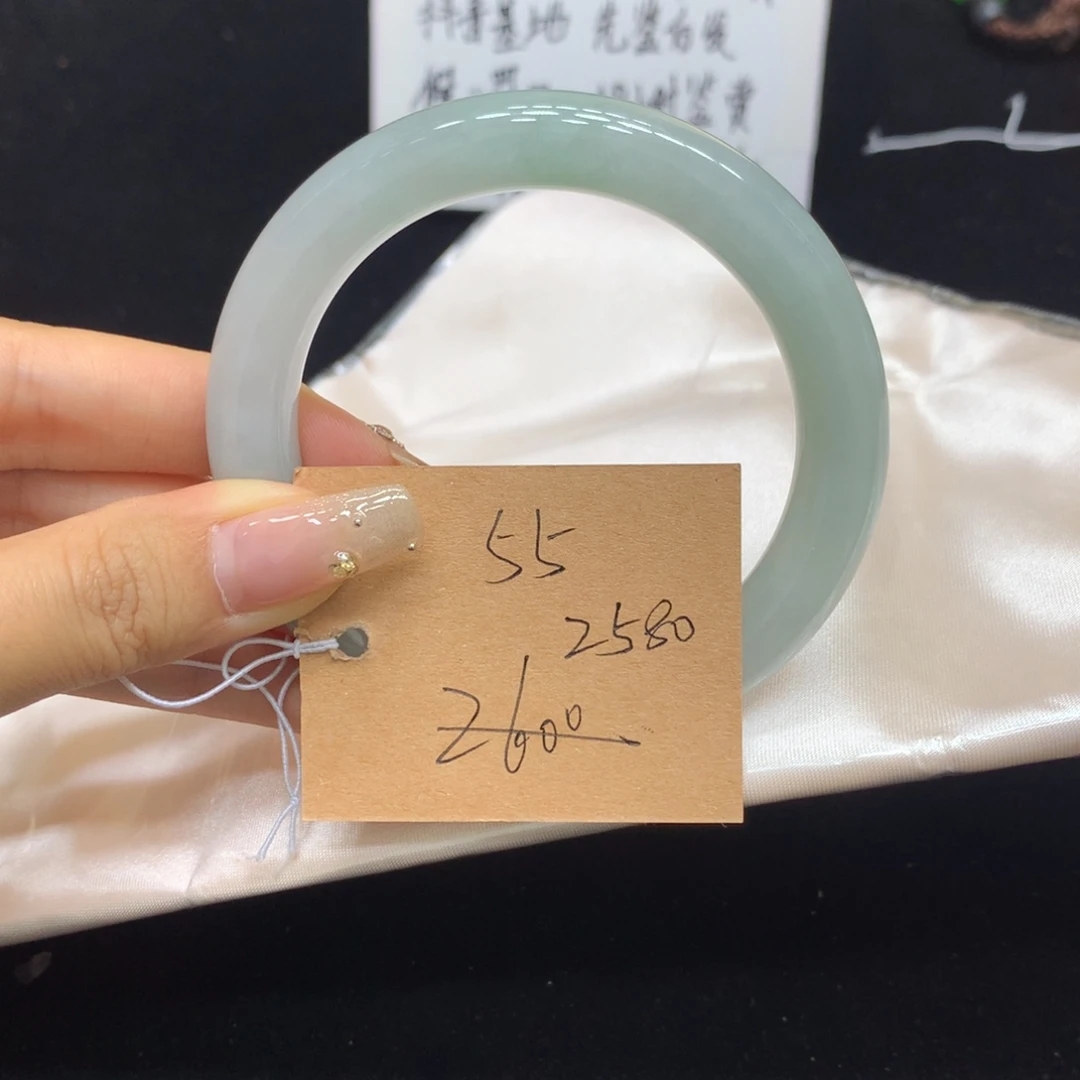 翡翠未镶嵌手镯天然翡翠