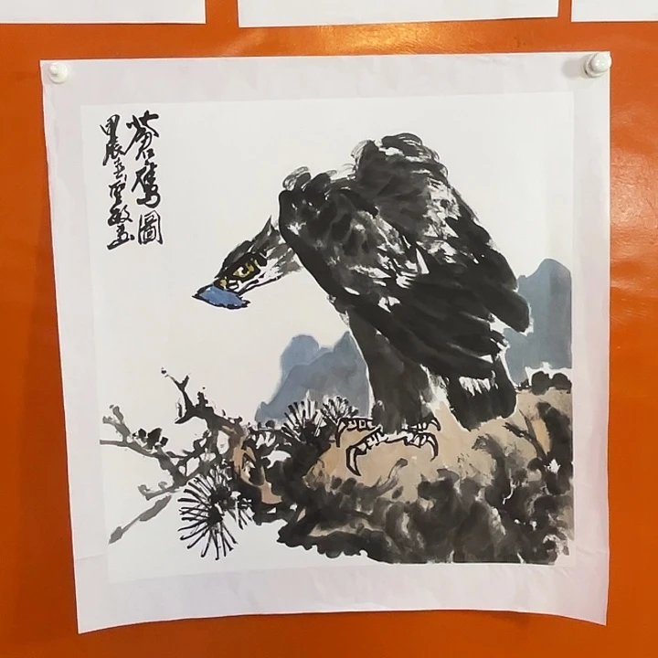 国画张圣敏先生纯手绘作品