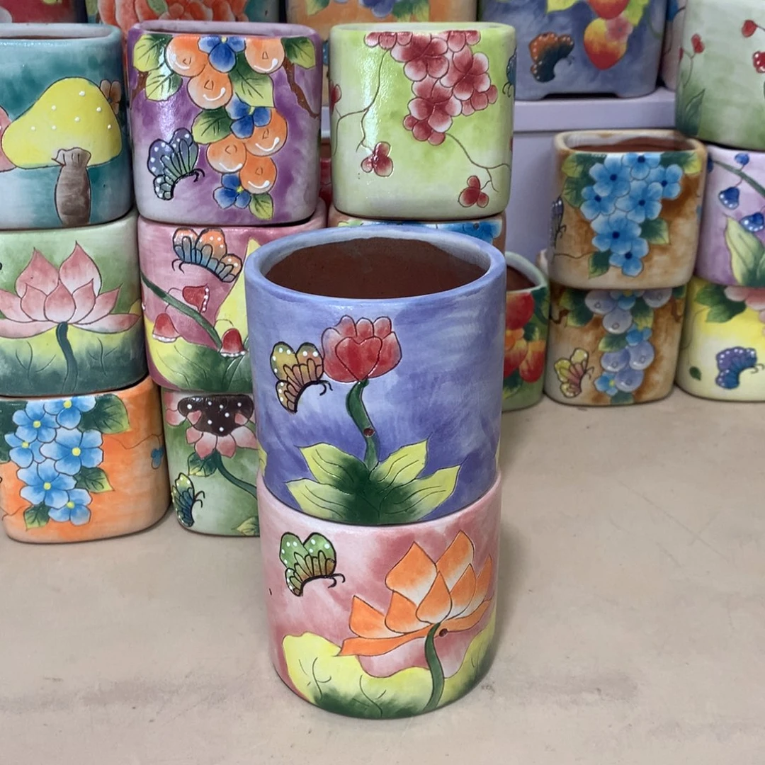福利正品红陶花盆