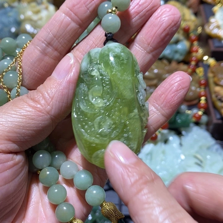 岫玉 岫玉吊坠未镶嵌