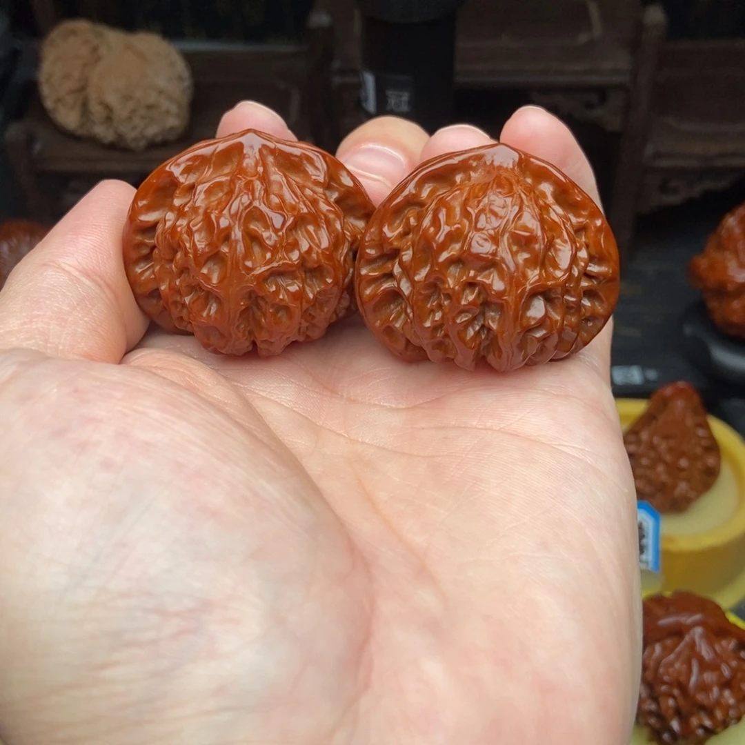 文玩核桃吊坠41宫灯