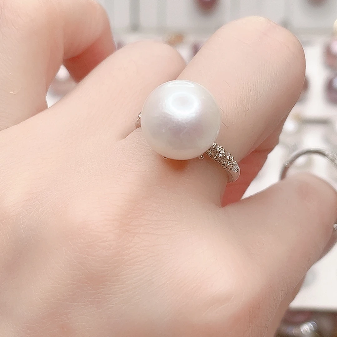 合金淡水珍珠吊坠(赠链)