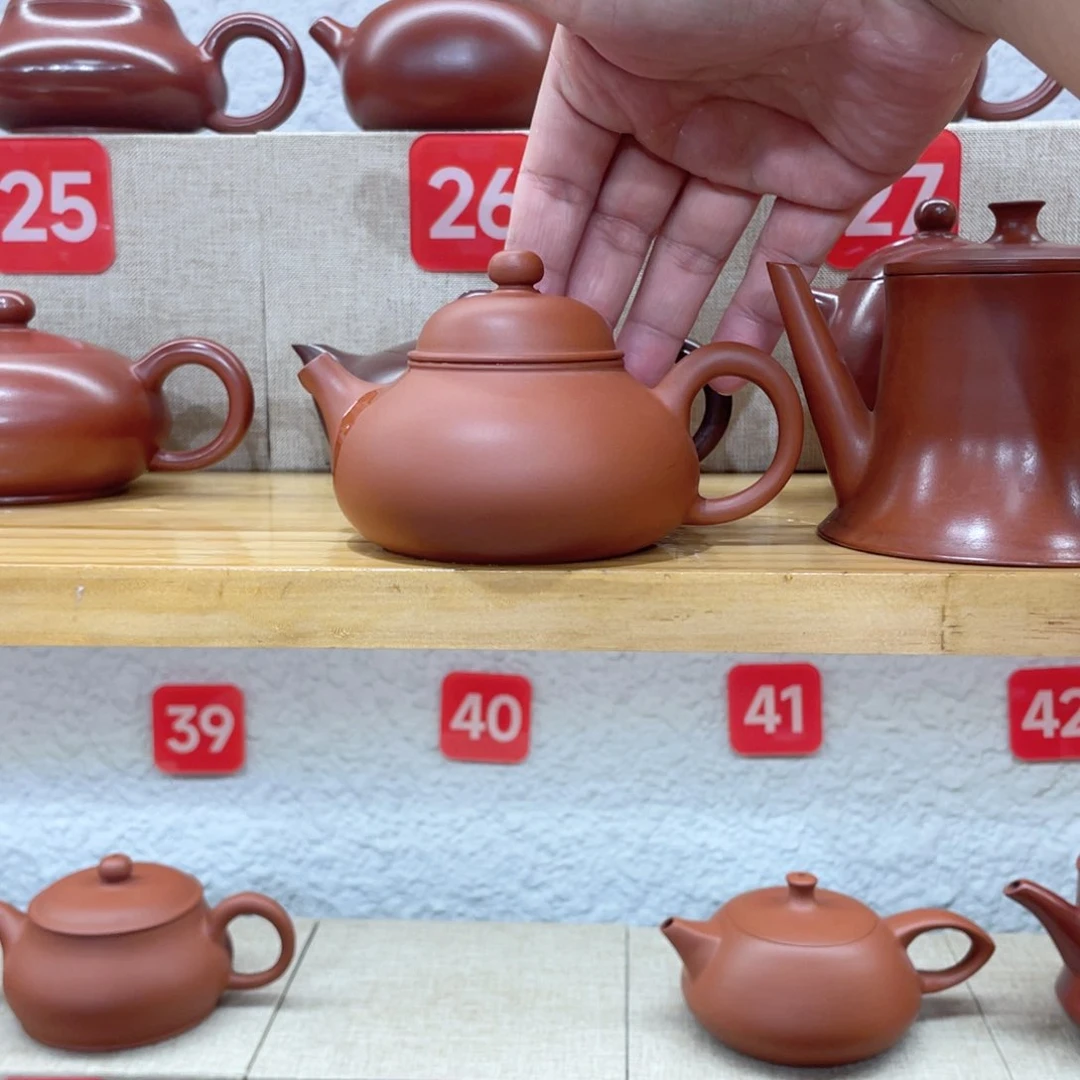 茶壶紫砂B*容天……潮州手拉壶
