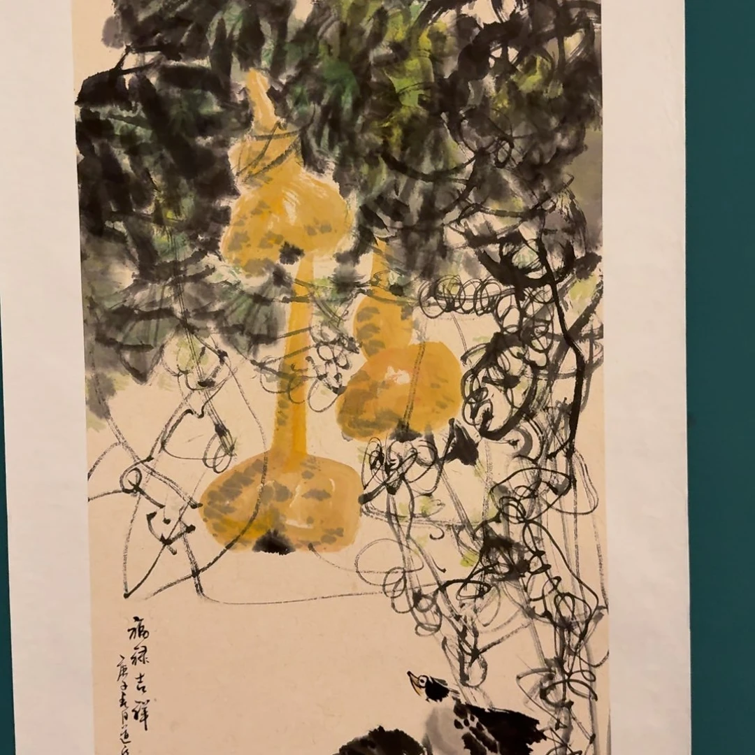 国画董老师作品画作