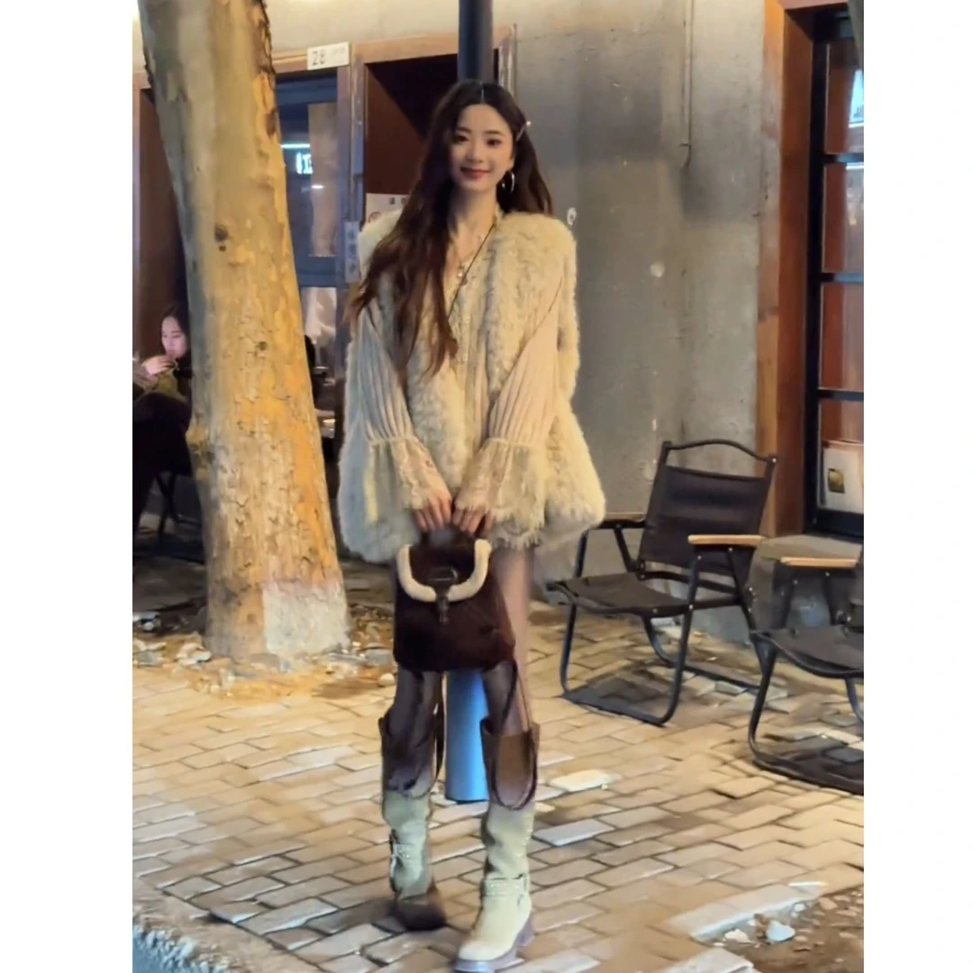 流行一整套2025秋冬新款时尚气质减龄百搭休闲上衣马甲两件套