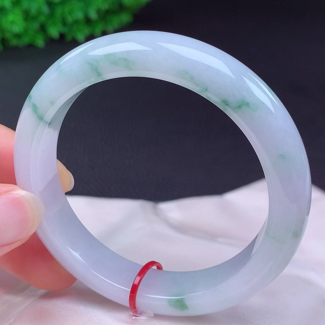 翡翠未镶嵌手镯58圈431312