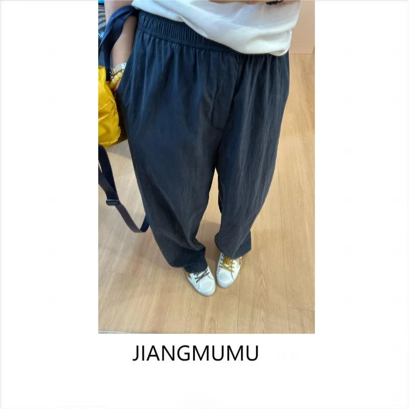 256129藏蓝色休闲裤