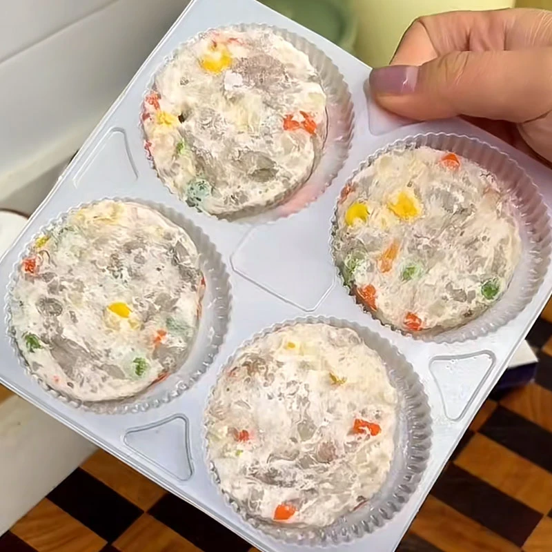 【顺丰包邮】速冻早餐饼一只虾果蔬鲜虾饼速冻半成品虾排鲜香儿童