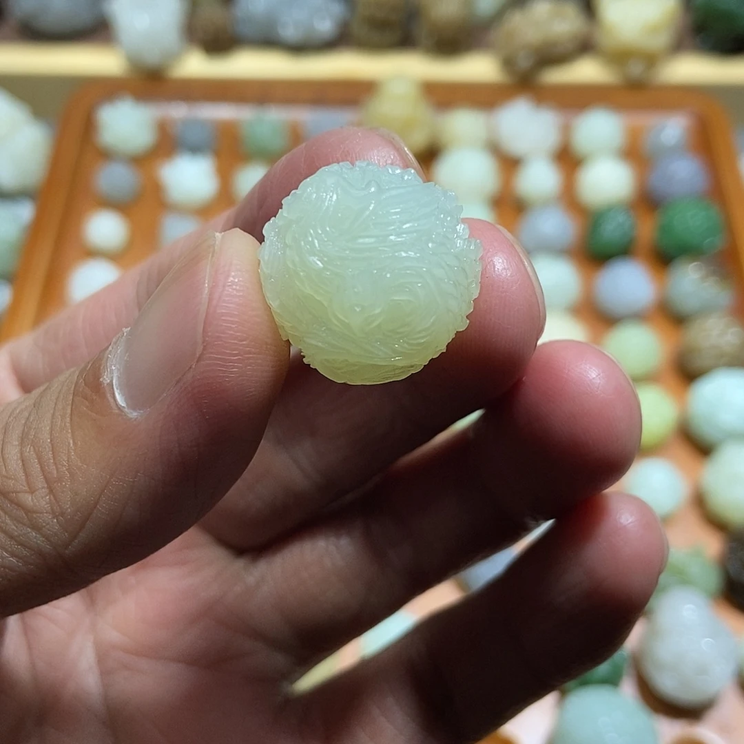 颈饰未镶嵌和田玉定制