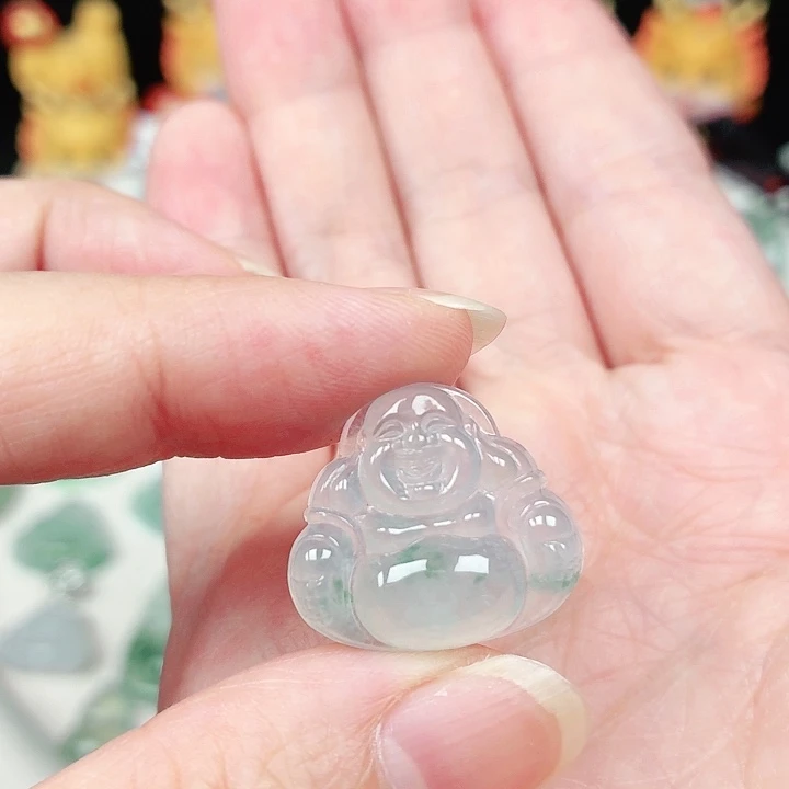翡翠未镶嵌颈饰缅甸天然A货翡翠