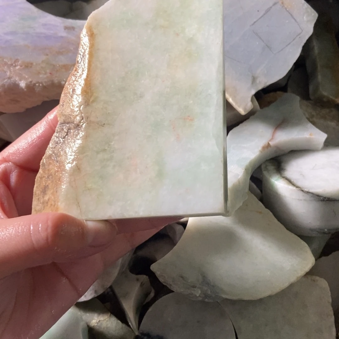 翡翠挂件未镶嵌天然翡翠