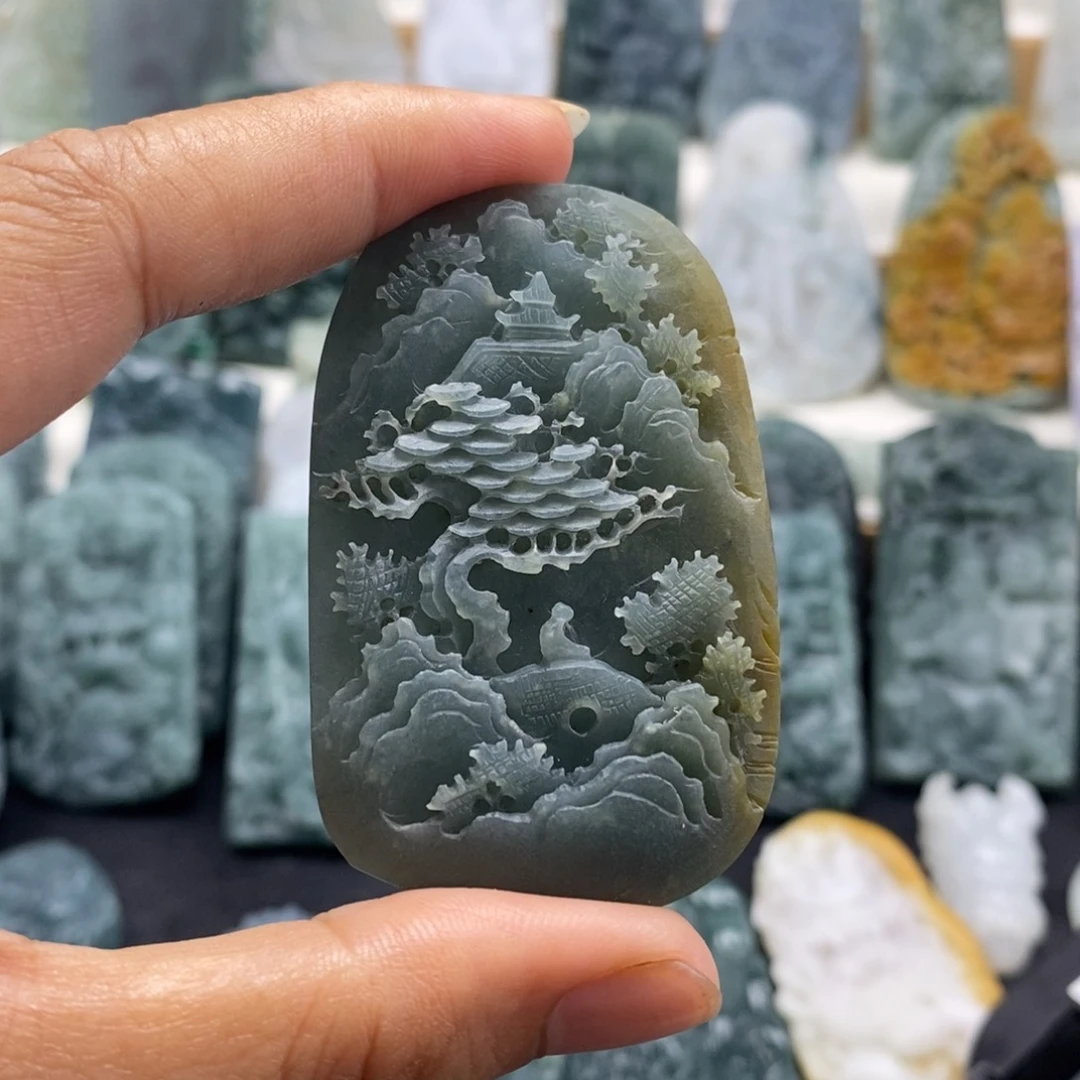 未镶嵌定制翡翠翡翠