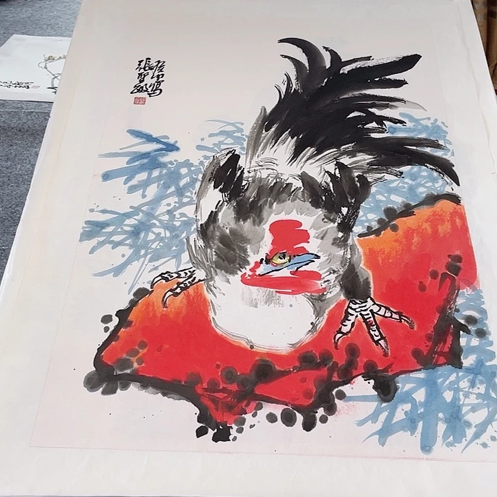 国画张圣敏先生纯手绘作品