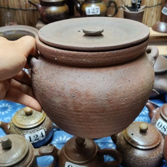 砂锅龙窑柴烧土砂锅